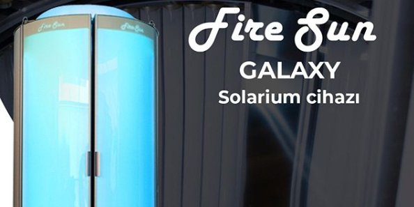 Fire Sun Galaxy solarium cihazları, fire sun galaxy solarium cihazlari